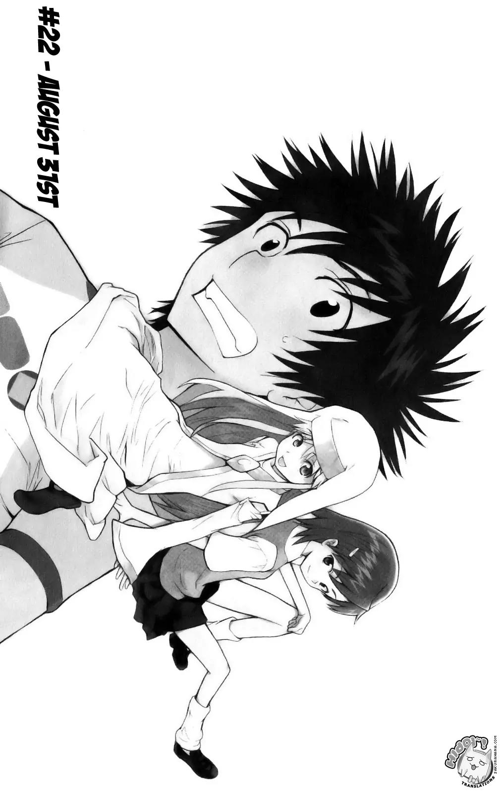 To Aru Majutsu no Kinsho Mokuroku Chapter 22 page 1 - Chapter 22: August 31st