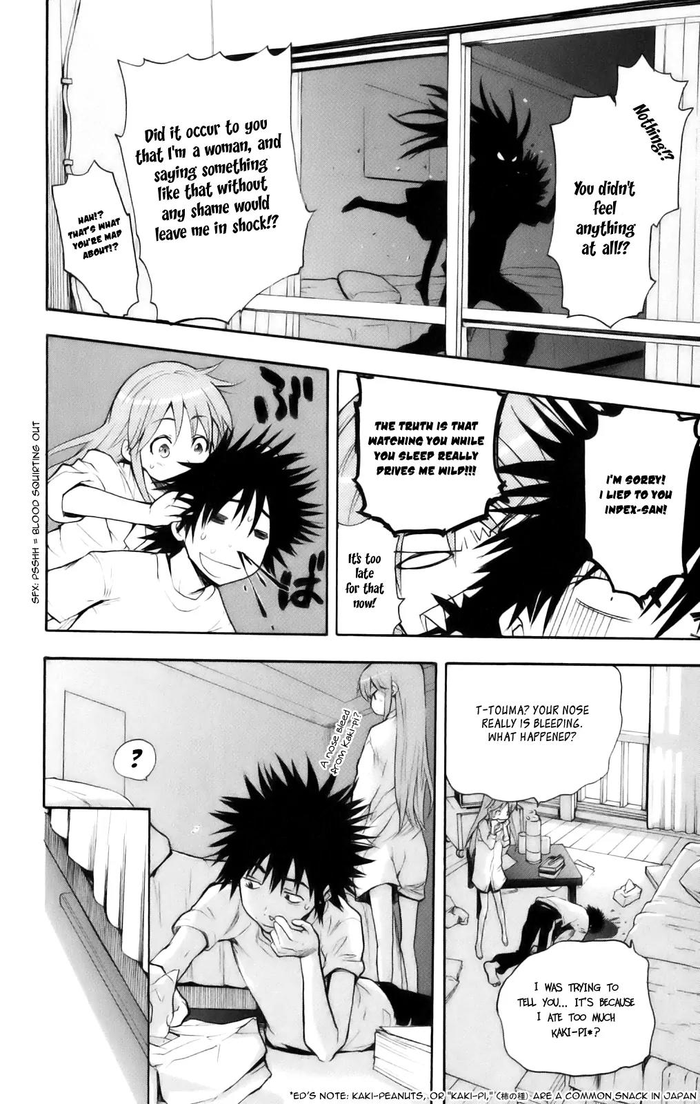To Aru Majutsu no Kinsho Mokuroku Chapter 22 page 12 - Chapter 22: August 31st