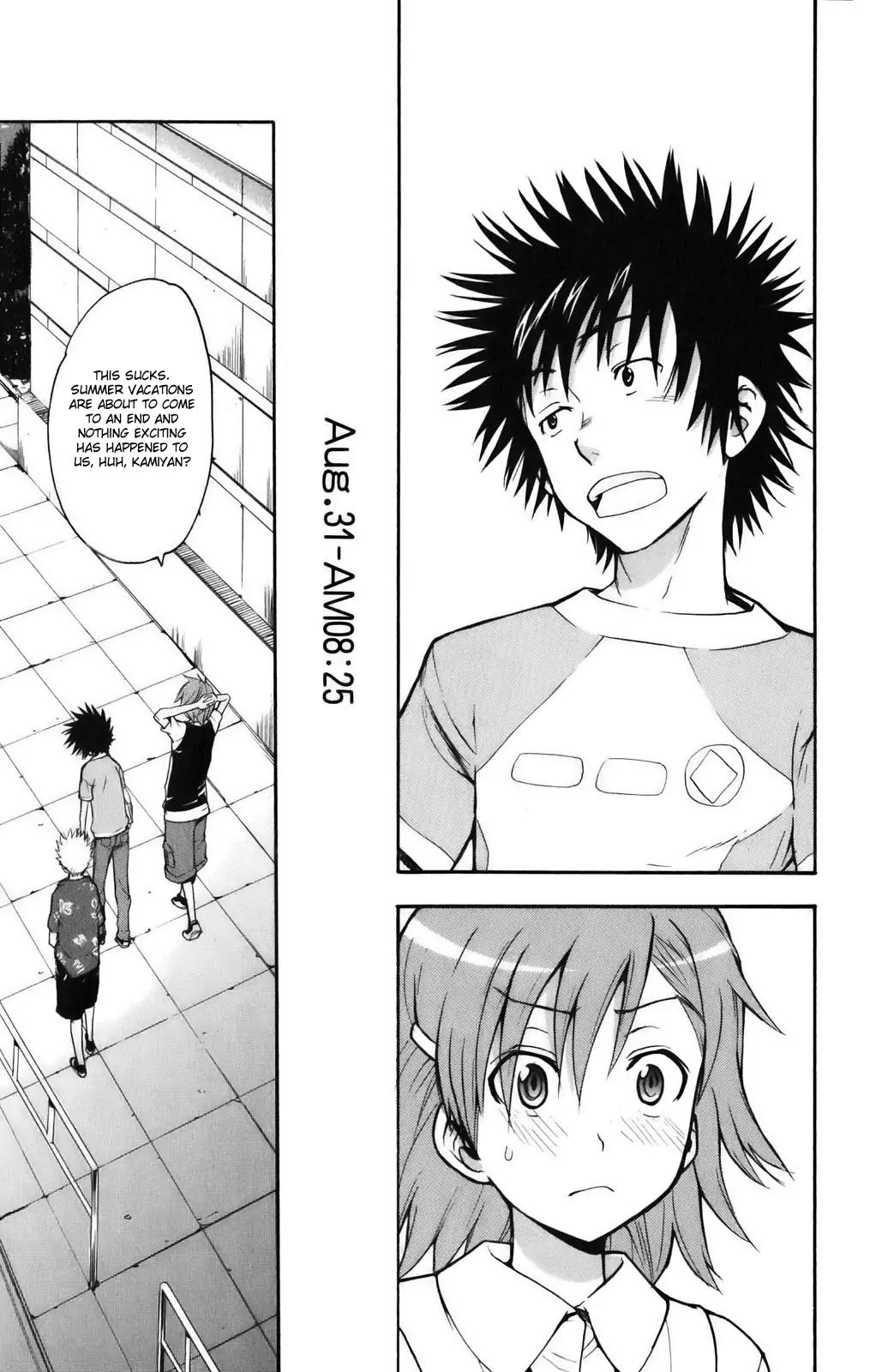 To Aru Majutsu no Kinsho Mokuroku Chapter 22 page 23 - Chapter 22: August 31st