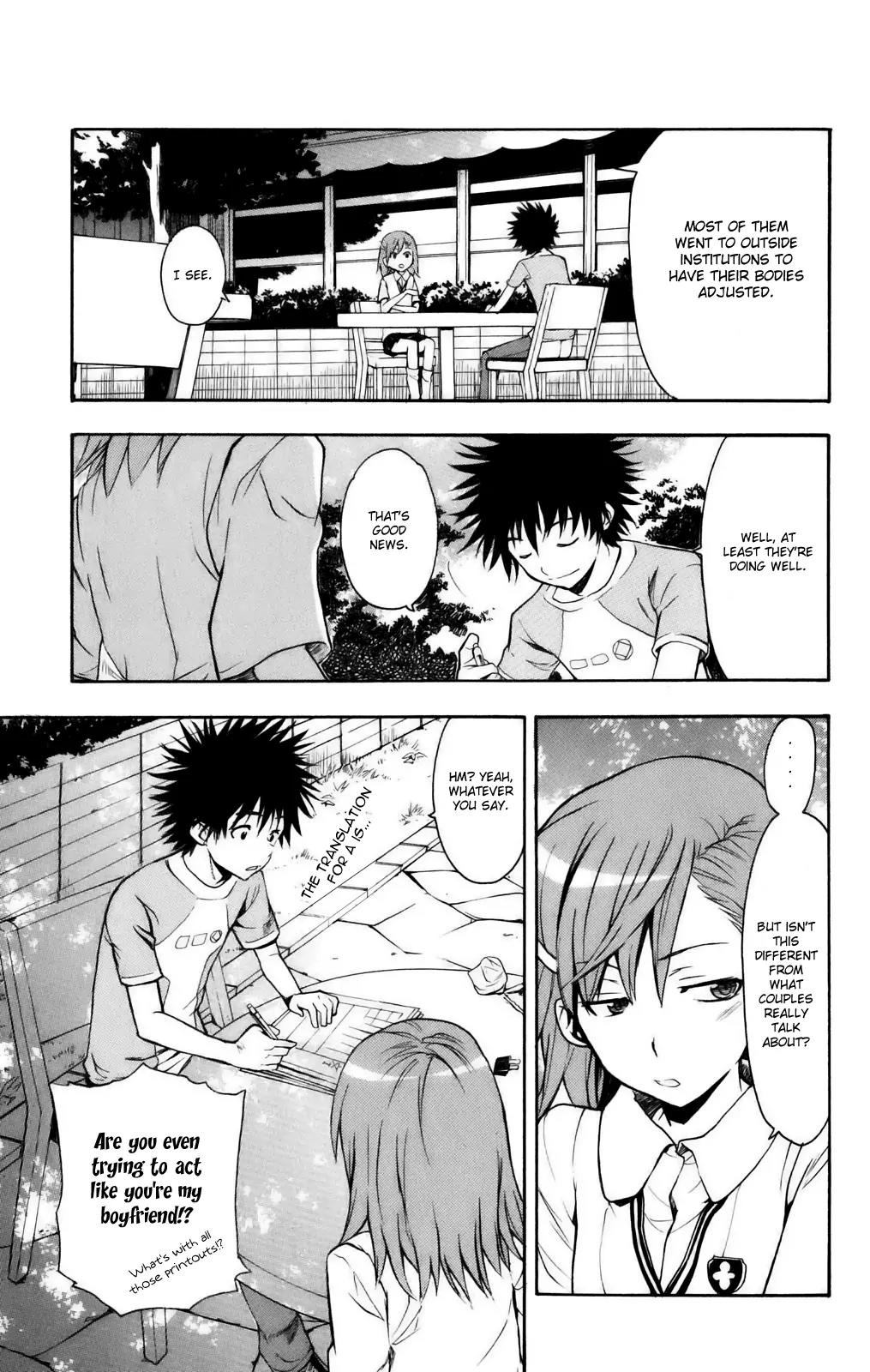 To Aru Majutsu no Kinsho Mokuroku Chapter 23 page 11 - Chapter 23: A ''Fake'' Date