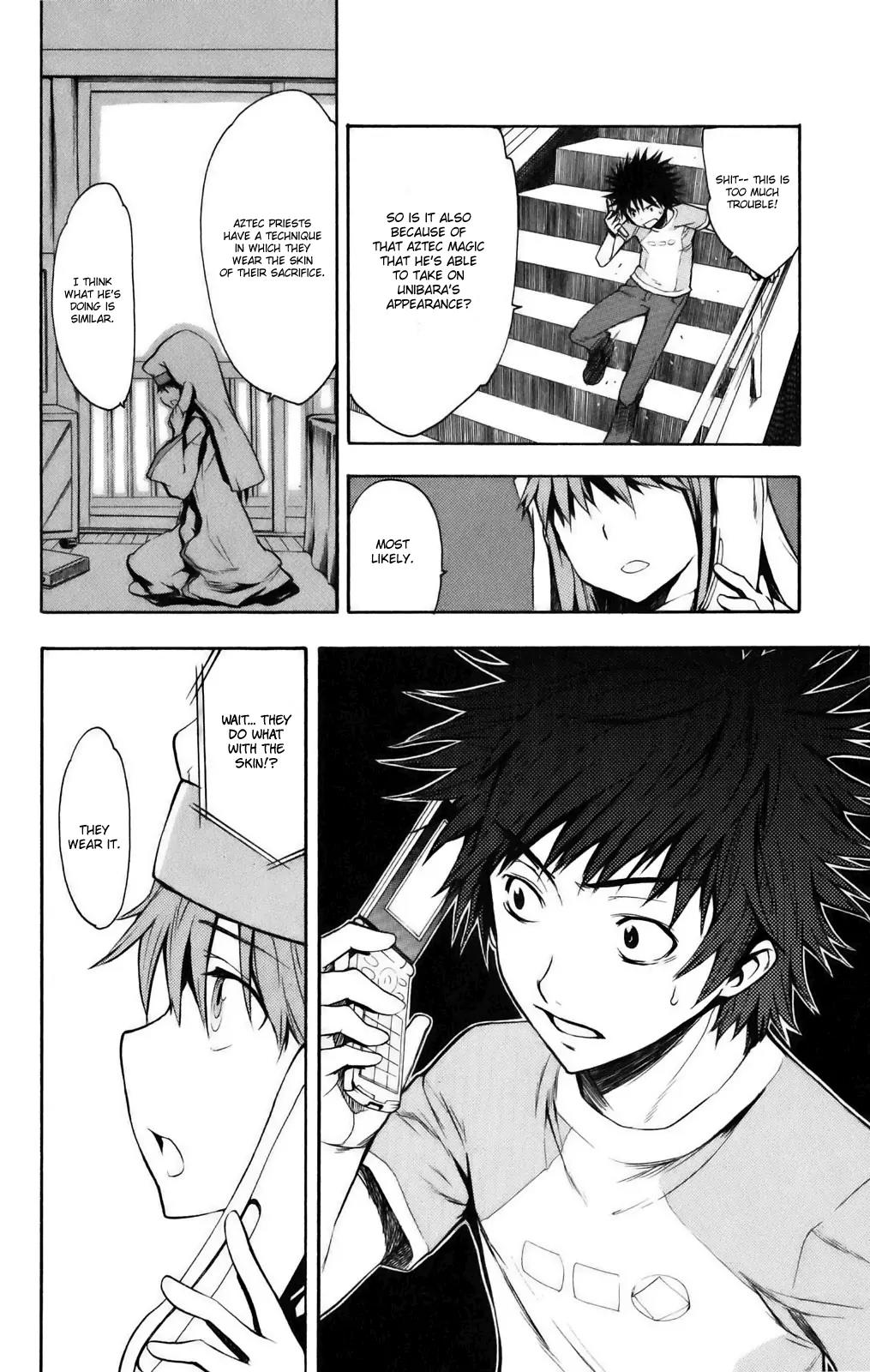 To Aru Majutsu no Kinsho Mokuroku Chapter 24 page 13 - Chapter 24: Imposter