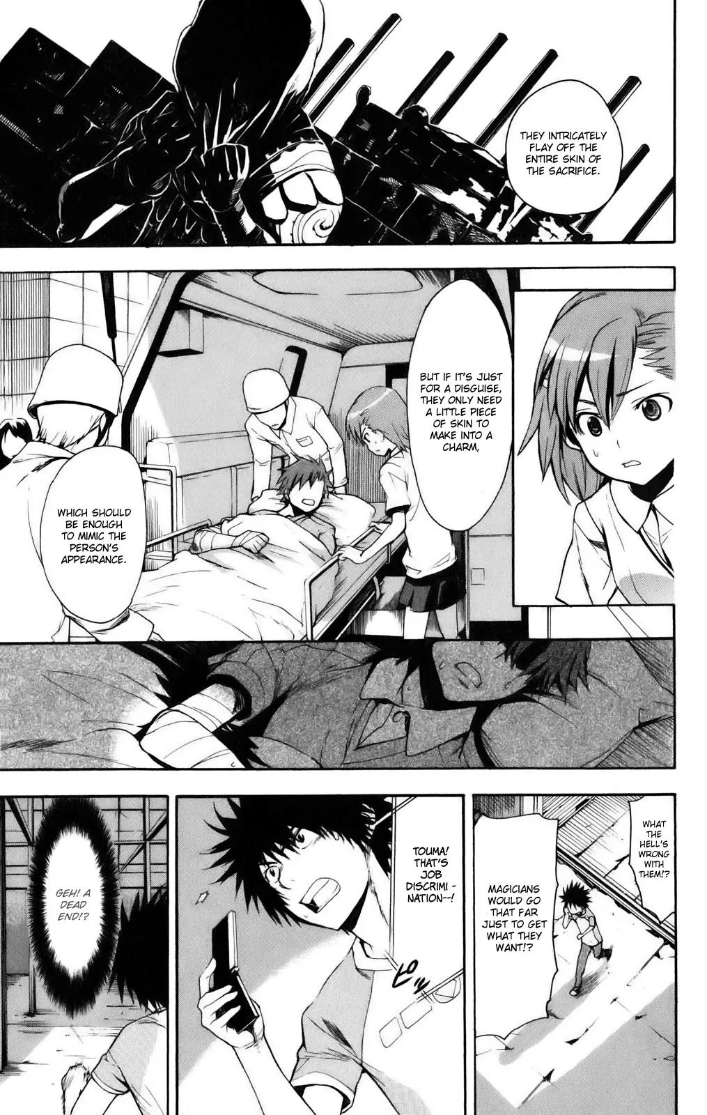 To Aru Majutsu no Kinsho Mokuroku Chapter 24 page 14 - Chapter 24: Imposter