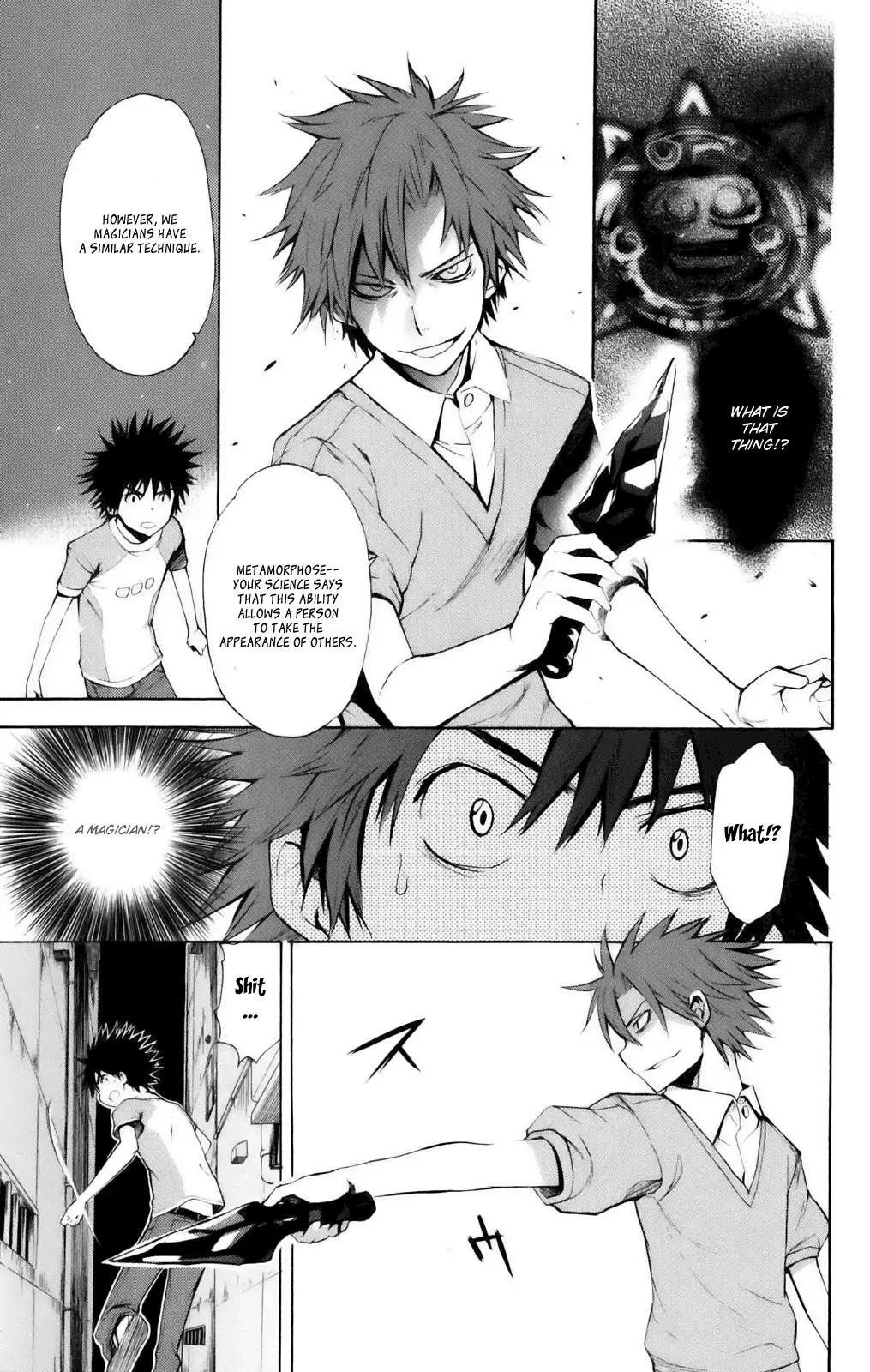 To Aru Majutsu no Kinsho Mokuroku Chapter 24 page 6 - Chapter 24: Imposter