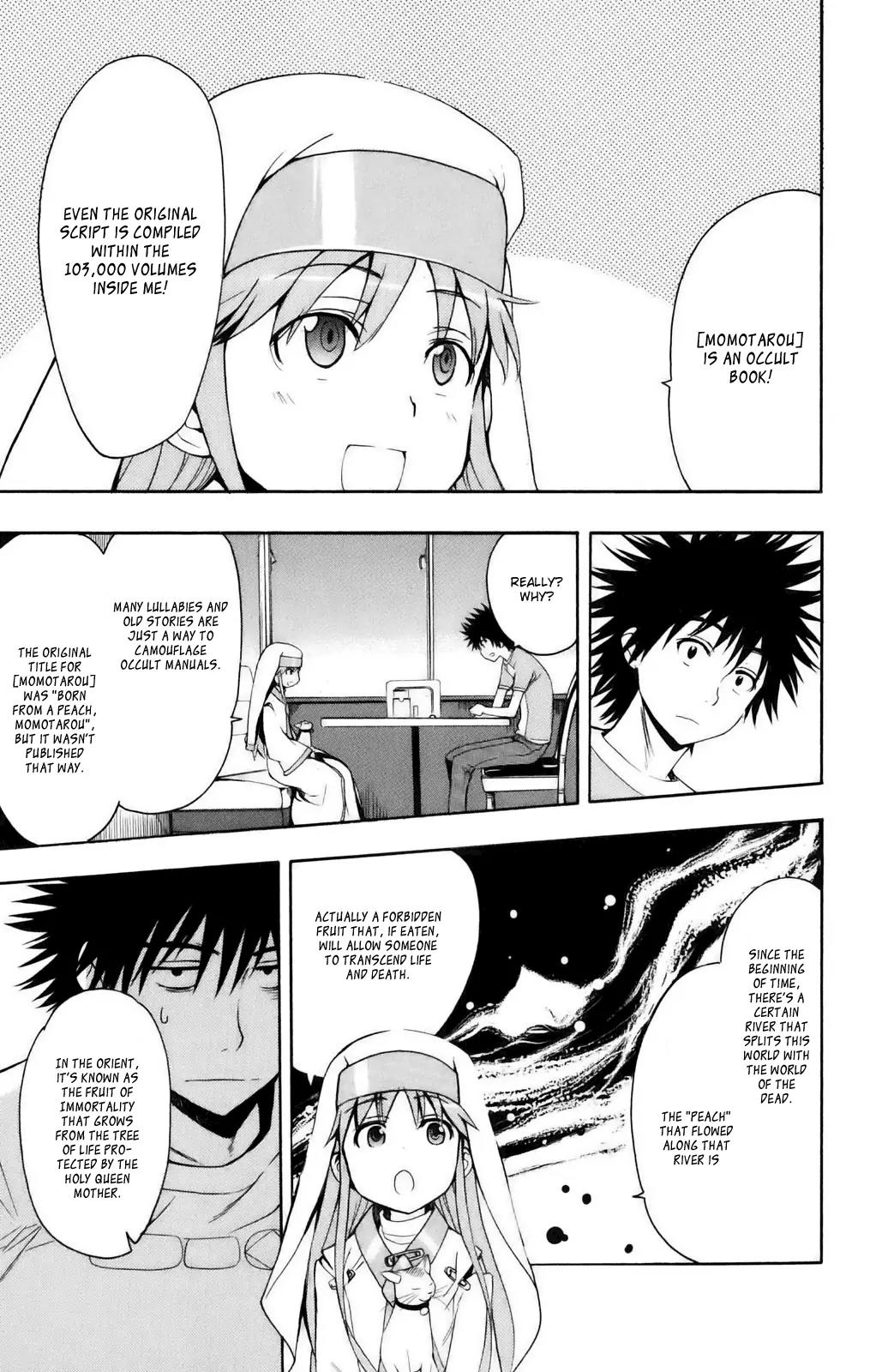 To Aru Majutsu no Kinsho Mokuroku Chapter 25 page 17 - Chapter 25: Yamisaka Ouma (Part 1)