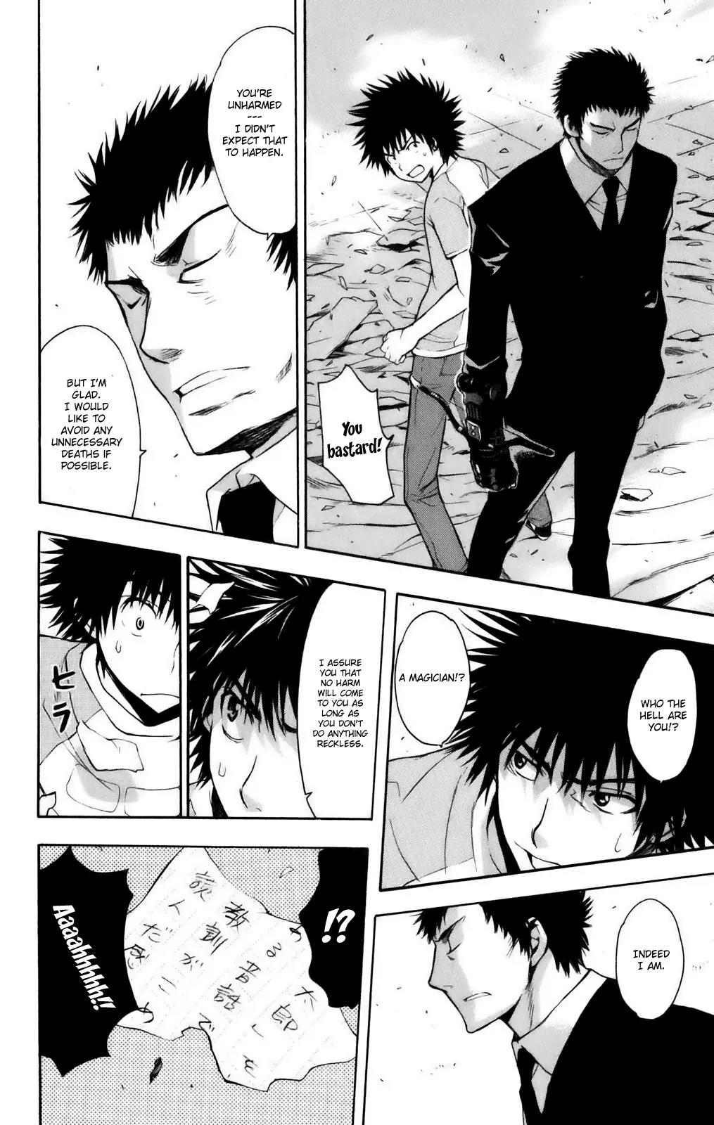 To Aru Majutsu no Kinsho Mokuroku Chapter 25 page 22 - Chapter 25: Yamisaka Ouma (Part 1)