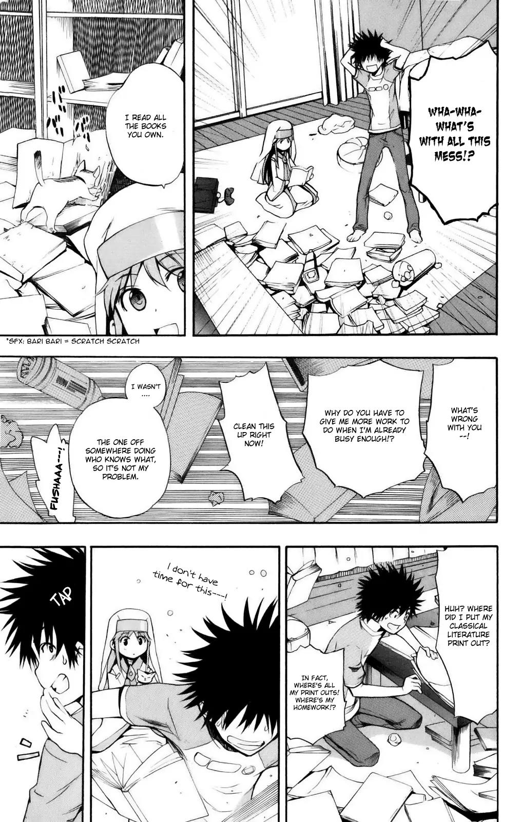 To Aru Majutsu no Kinsho Mokuroku Chapter 25 page 7 - Chapter 25: Yamisaka Ouma (Part 1)