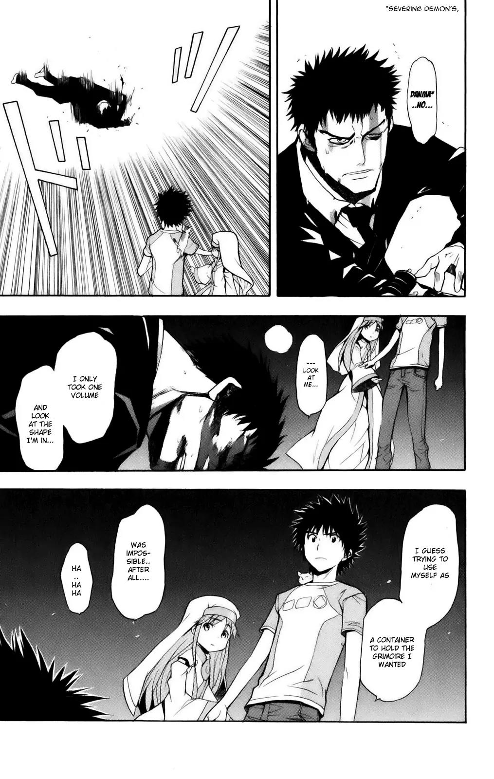 To Aru Majutsu no Kinsho Mokuroku Chapter 26 page 31 - Chapter 26: Yamisaka Ouma (Part 2)