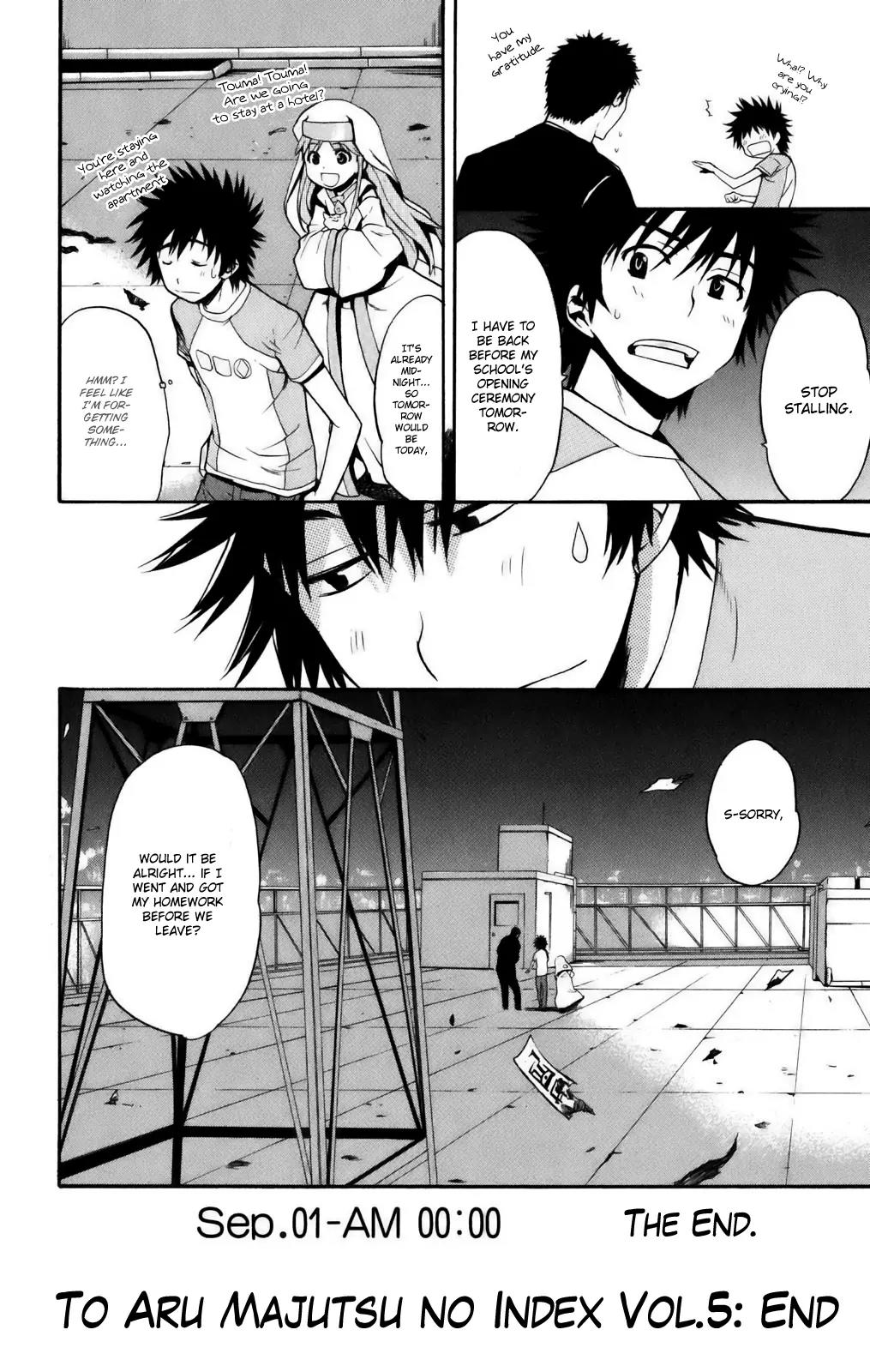 To Aru Majutsu no Kinsho Mokuroku Chapter 26 page 36 - Chapter 26: Yamisaka Ouma (Part 2)