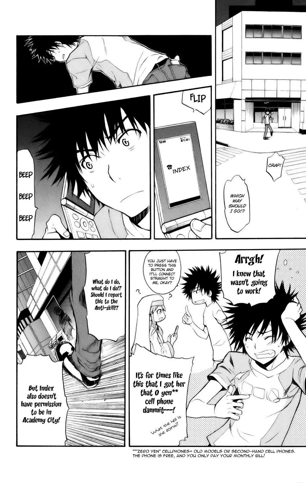 To Aru Majutsu no Kinsho Mokuroku Chapter 26 page 6 - Chapter 26: Yamisaka Ouma (Part 2)