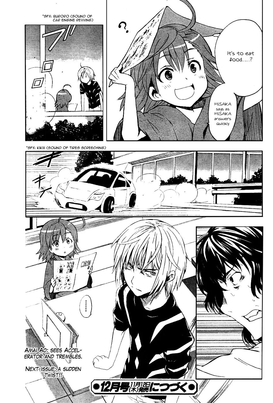 To Aru Majutsu no Kinsho Mokuroku Chapter 28 page 17 - Chapter 28: Communication