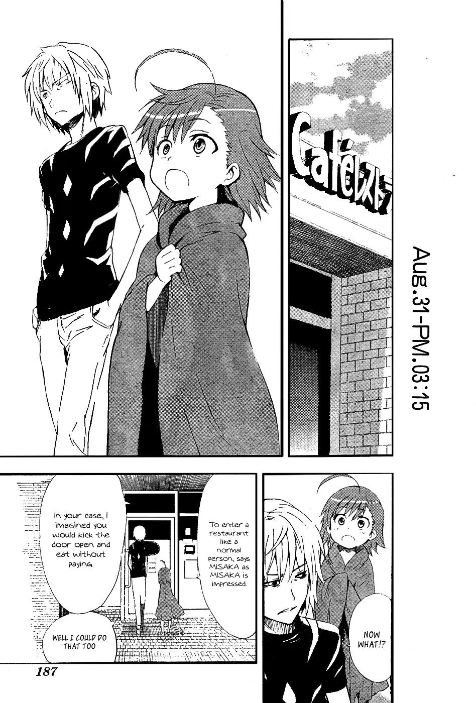 To Aru Majutsu no Kinsho Mokuroku Chapter 28 page 7 - Chapter 28: Communication