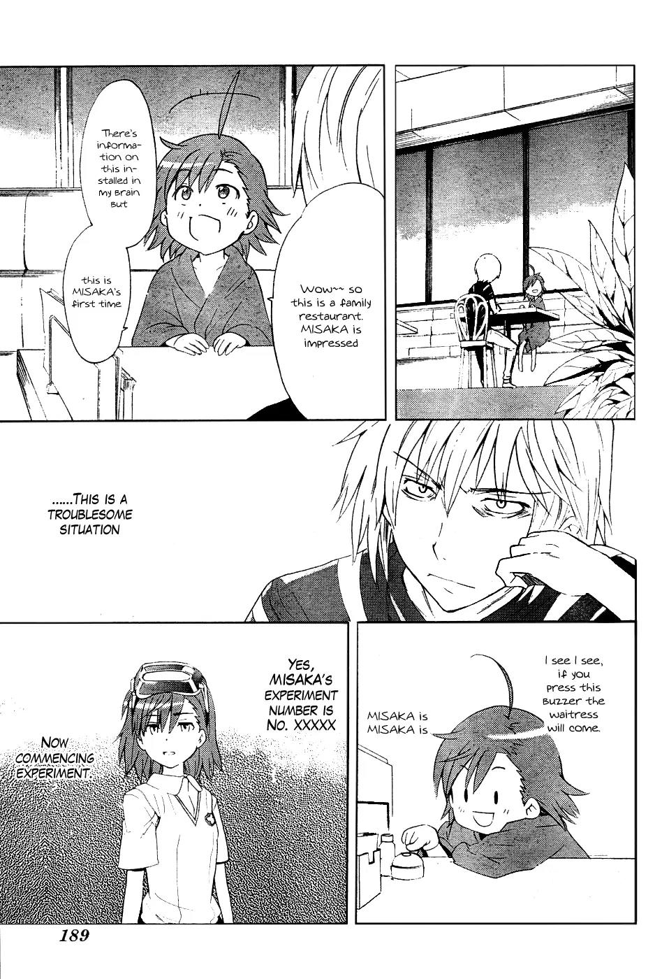 To Aru Majutsu no Kinsho Mokuroku Chapter 28 page 9 - Chapter 28: Communication