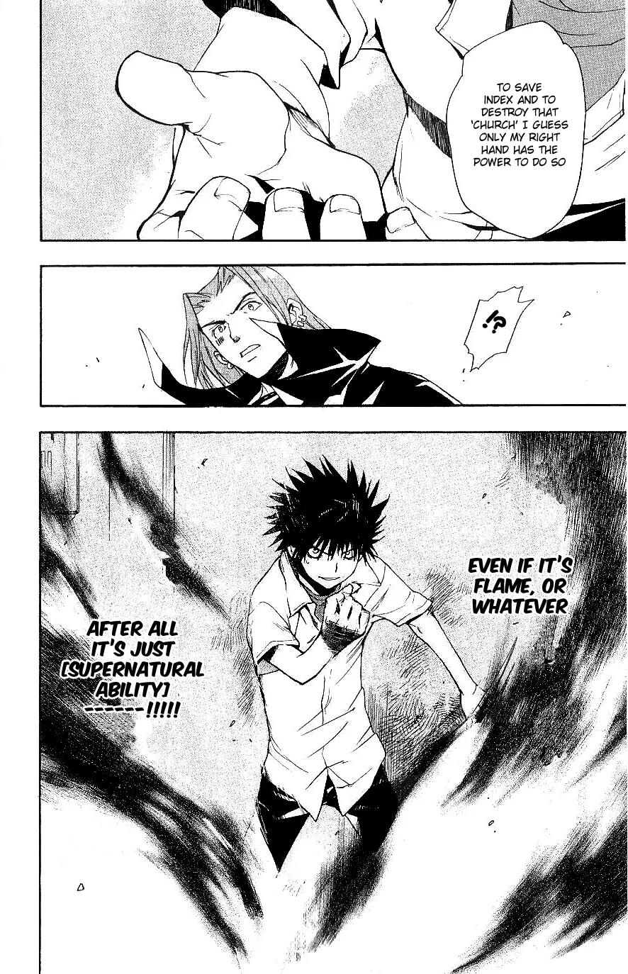 To Aru Majutsu no Kinsho Mokuroku Chapter 3 page 33 - Chapter 3: The Magician