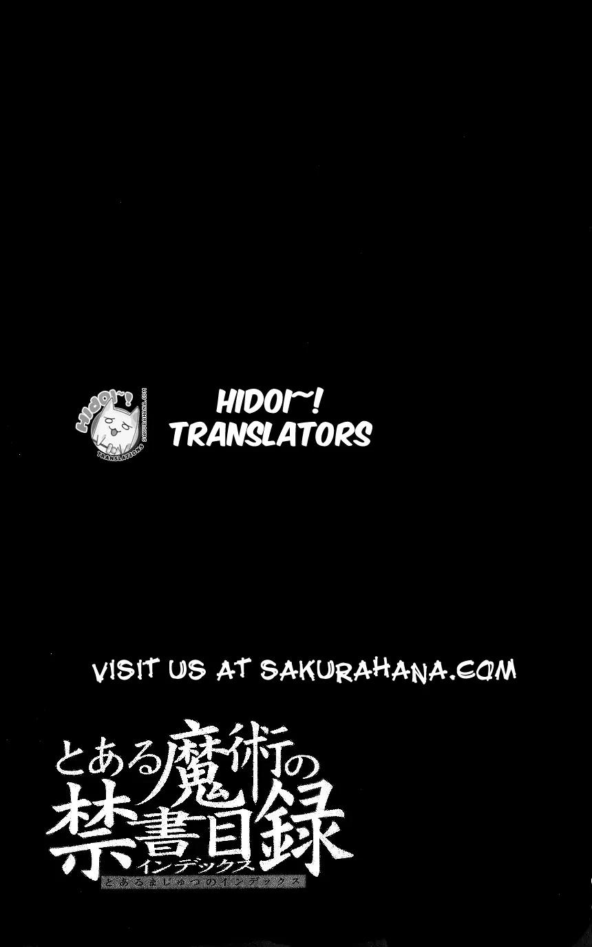 To Aru Majutsu no Kinsho Mokuroku Chapter 3 page 34 - Chapter 3: The Magician