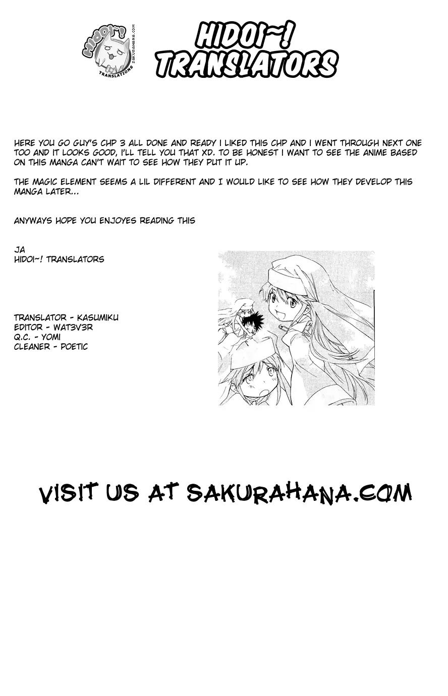 To Aru Majutsu no Kinsho Mokuroku Chapter 3 page 35 - Chapter 3: The Magician