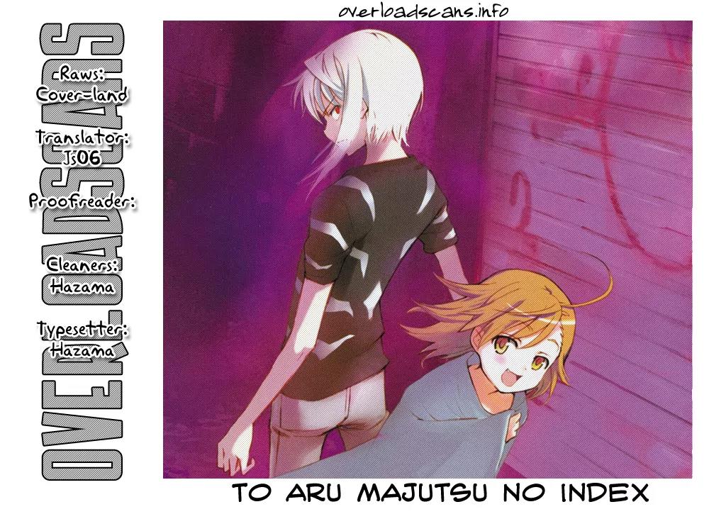 To Aru Majutsu no Kinsho Mokuroku Chapter 33 page 1 - Chapter 33: Welcome to Tomorrow