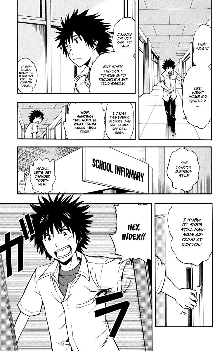To Aru Majutsu no Kinsho Mokuroku Chapter 35 page 13 - Chapter 35: Transfer Student