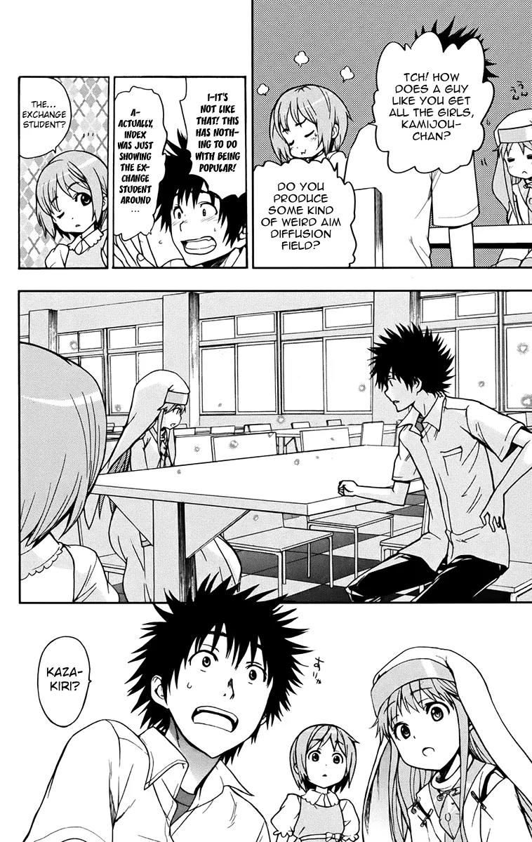 To Aru Majutsu no Kinsho Mokuroku Chapter 35 page 22 - Chapter 35: Transfer Student