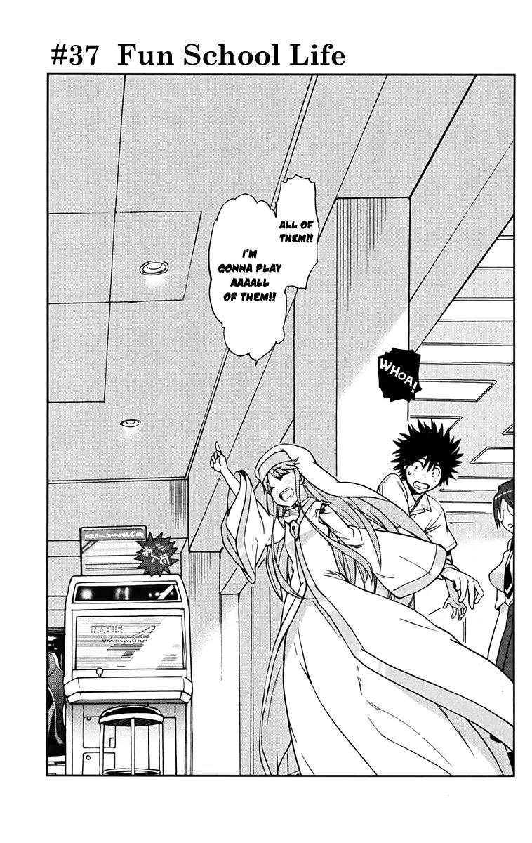 To Aru Majutsu no Kinsho Mokuroku Chapter 37 page 3 - Chapter 37: Fun School Life