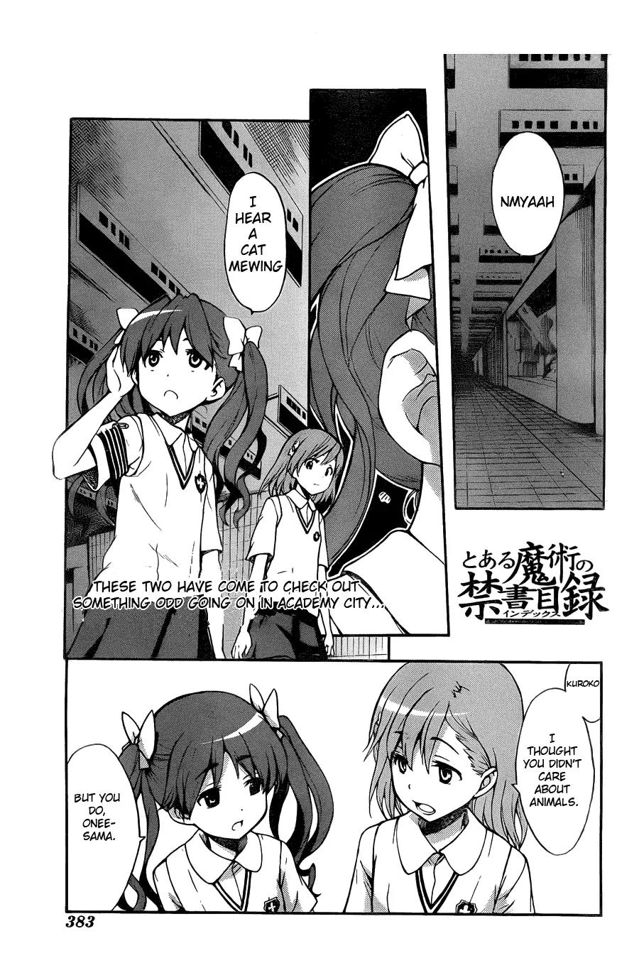 To Aru Majutsu no Kinsho Mokuroku Chapter 38 page 1 - Chapter 38: War in the Underground Mall