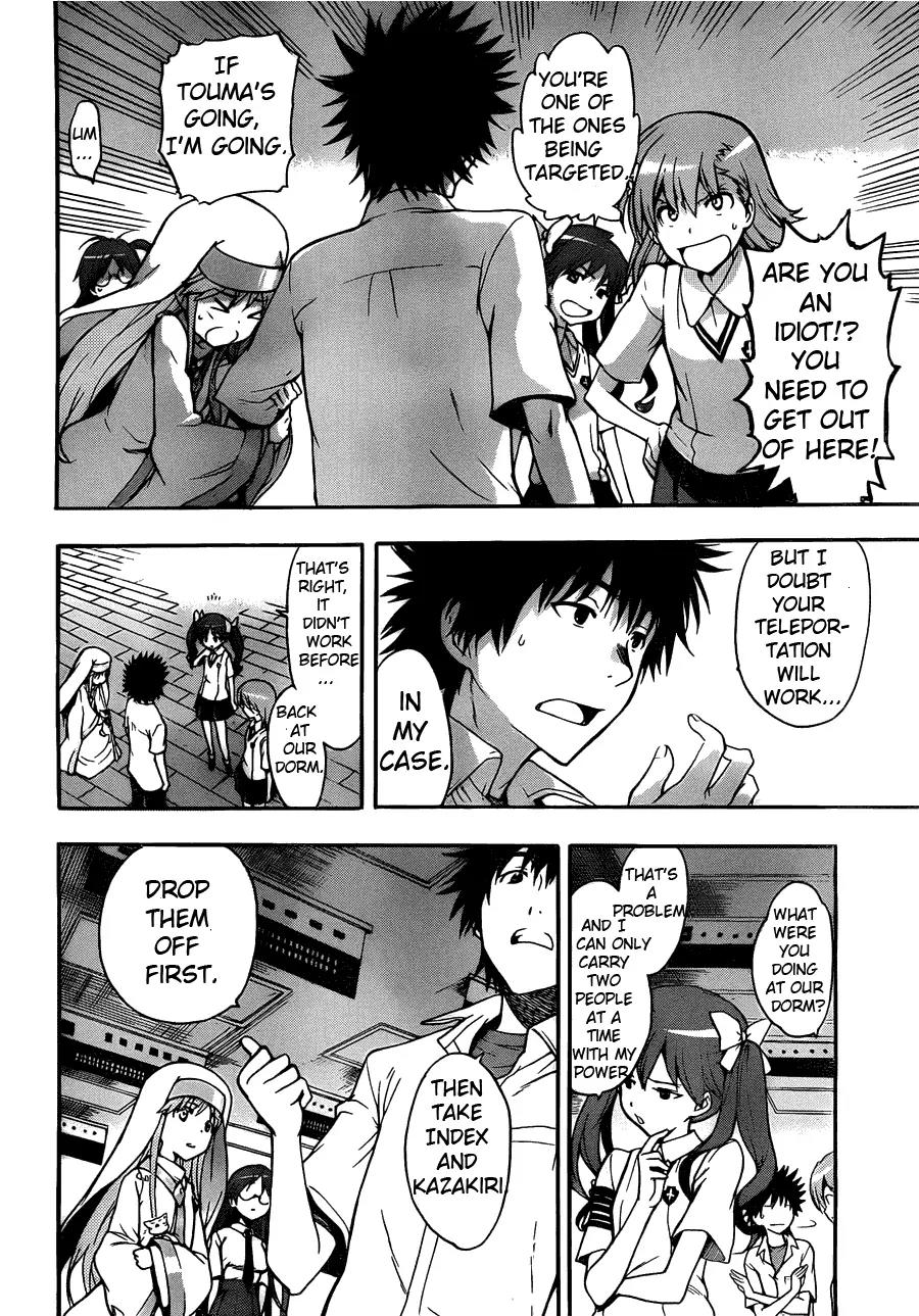 To Aru Majutsu no Kinsho Mokuroku Chapter 38 page 12 - Chapter 38: War in the Underground Mall