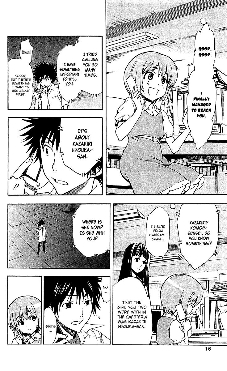 To Aru Majutsu no Kinsho Mokuroku Chapter 39 page 18 - Chapter 39: Kazakiri Hyouka