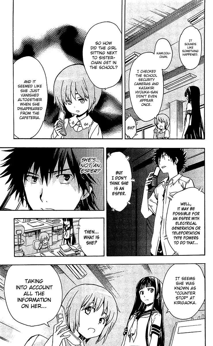 To Aru Majutsu no Kinsho Mokuroku Chapter 39 page 19 - Chapter 39: Kazakiri Hyouka