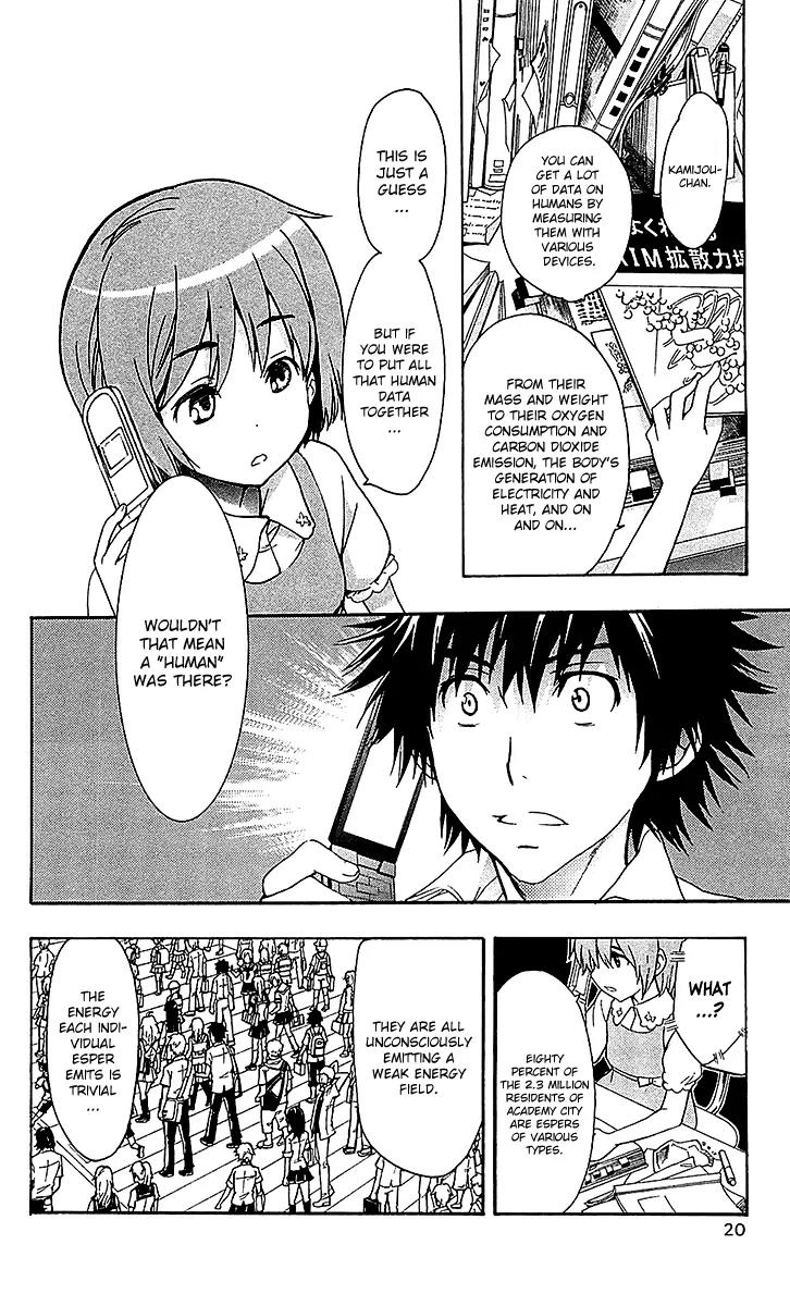 To Aru Majutsu no Kinsho Mokuroku Chapter 39 page 22 - Chapter 39: Kazakiri Hyouka