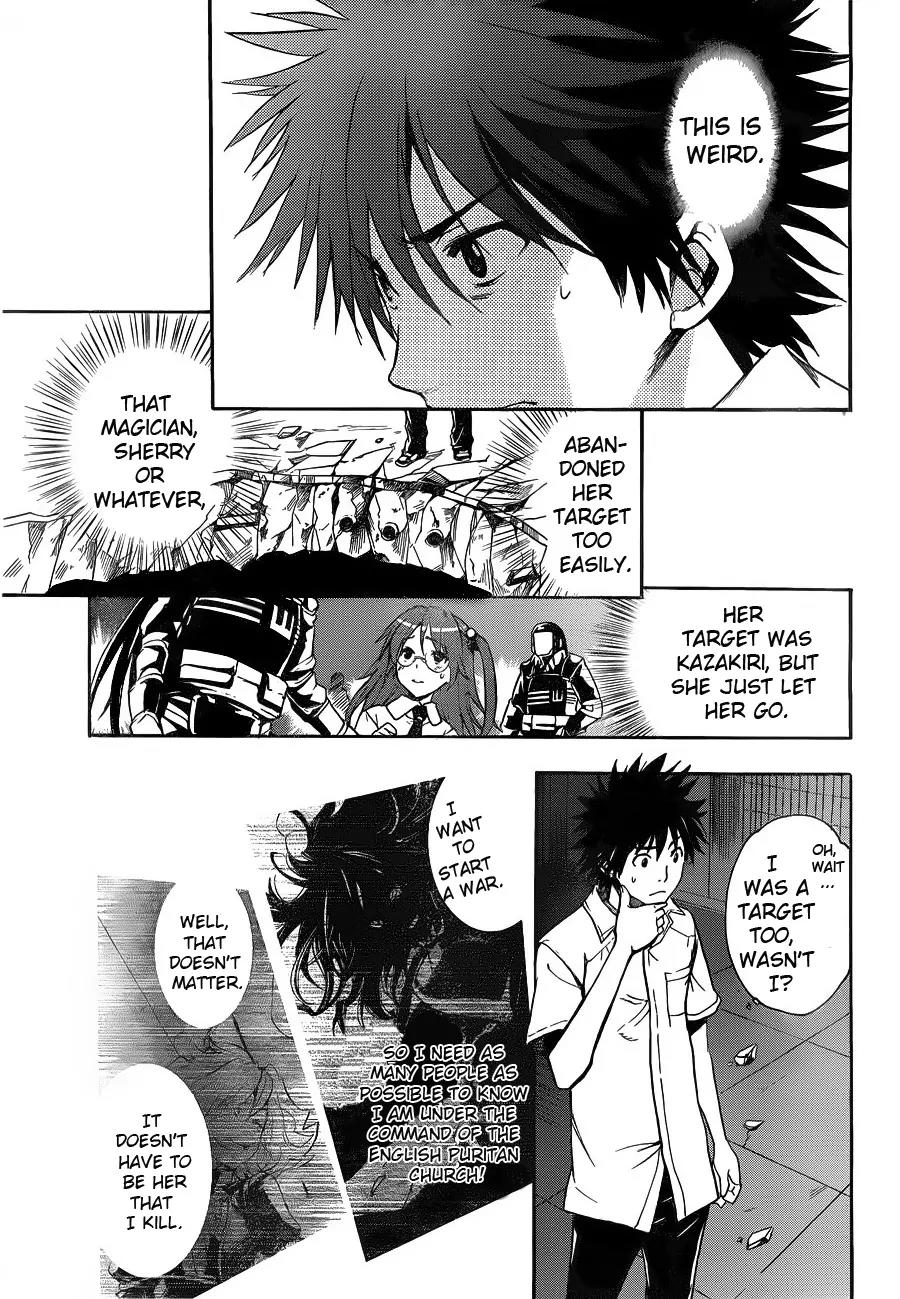 To Aru Majutsu no Kinsho Mokuroku Chapter 41 page 15 - Chapter 41: A New Target