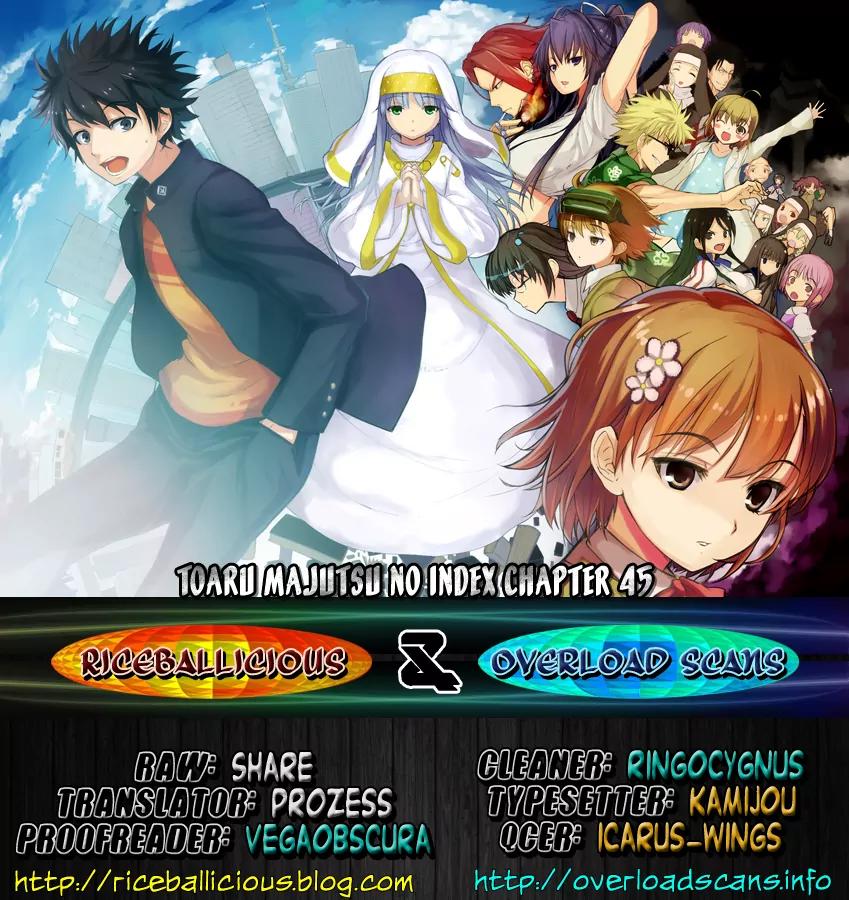 To Aru Majutsu no Kinsho Mokuroku Chapter 45 page 29 - Chapter 45: Reunion