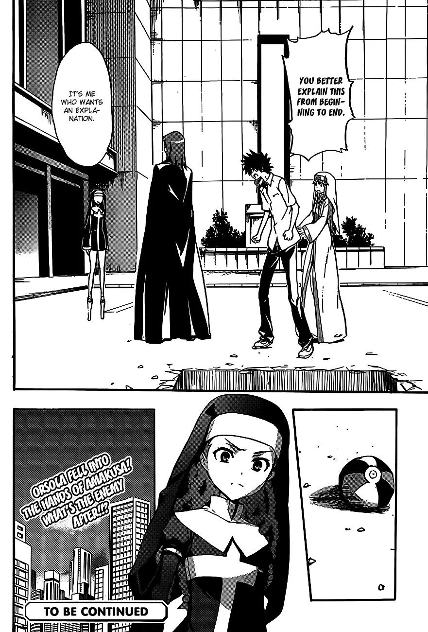 To Aru Majutsu no Kinsho Mokuroku Chapter 47 page 22 - Chapter 47: Robbery
