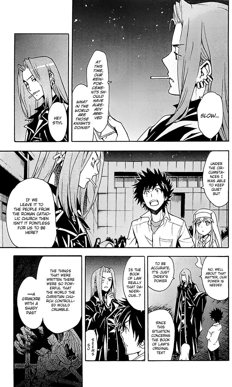 To Aru Majutsu no Kinsho Mokuroku Chapter 48 page 13 - Chapter 48: Miniaturized Pilgrimage