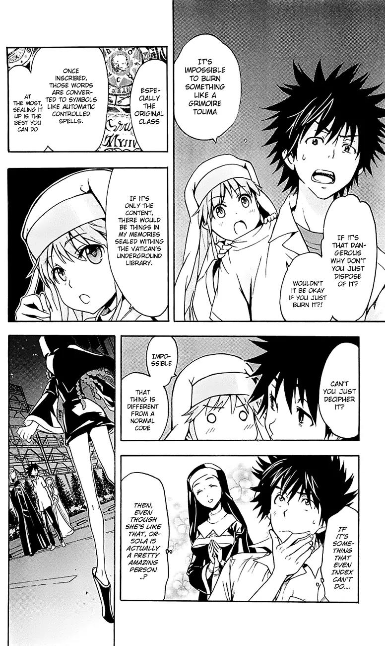 To Aru Majutsu no Kinsho Mokuroku Chapter 48 page 14 - Chapter 48: Miniaturized Pilgrimage