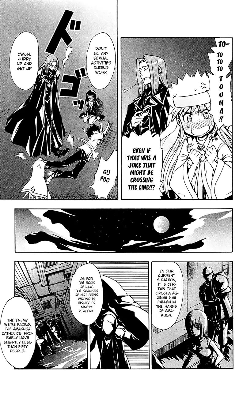 To Aru Majutsu no Kinsho Mokuroku Chapter 48 page 17 - Chapter 48: Miniaturized Pilgrimage