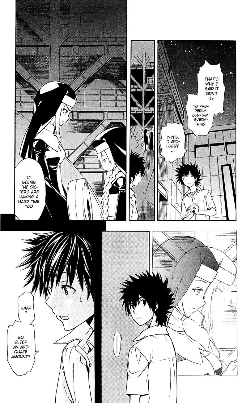 To Aru Majutsu no Kinsho Mokuroku Chapter 48 page 21 - Chapter 48: Miniaturized Pilgrimage