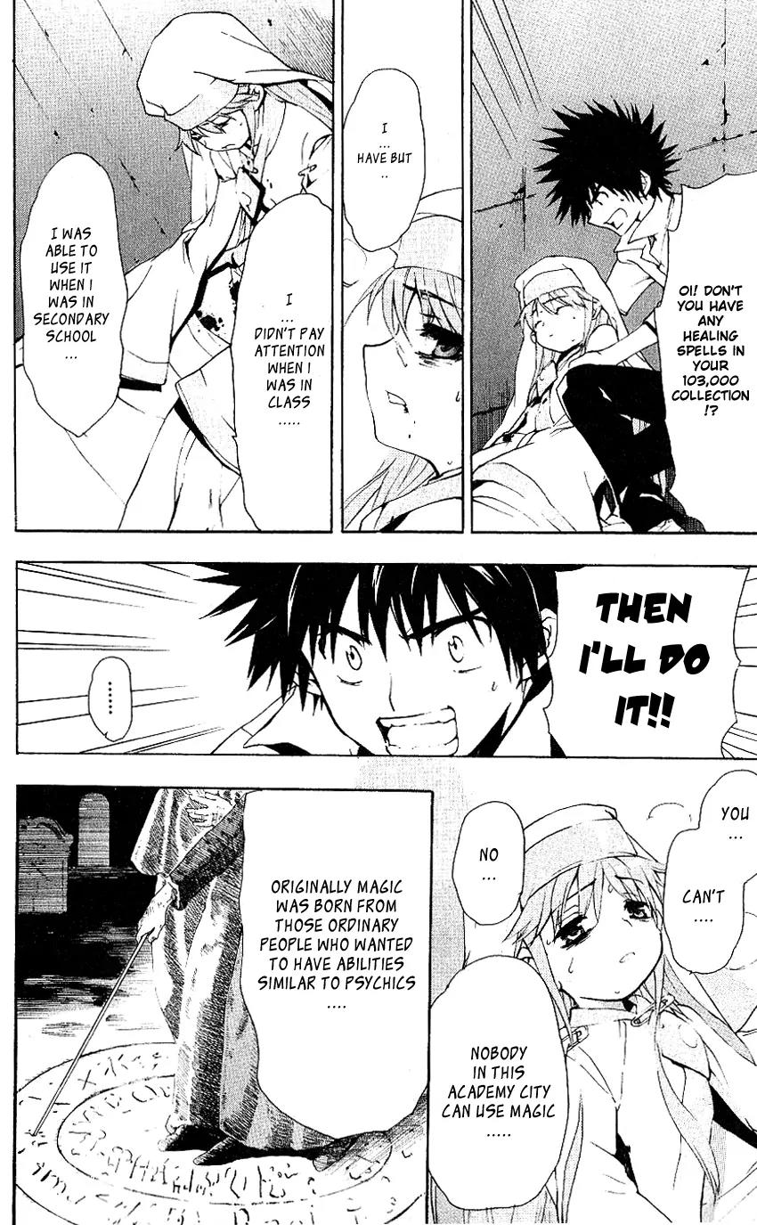 To Aru Majutsu no Kinsho Mokuroku Chapter 5 page 5 - Chapter 5: End of Cancer, Pointing to the Western Direction