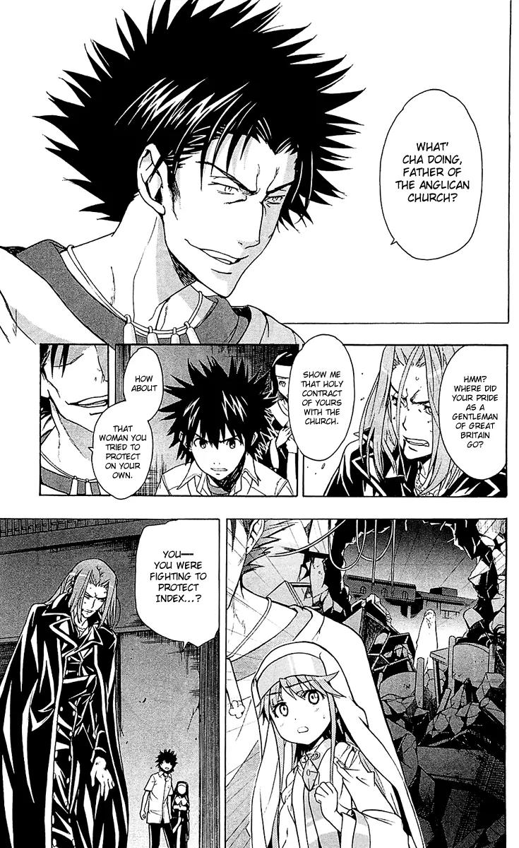 To Aru Majutsu no Kinsho Mokuroku Chapter 50 page 13 - Chapter 50: Amakusa-Style Tactics