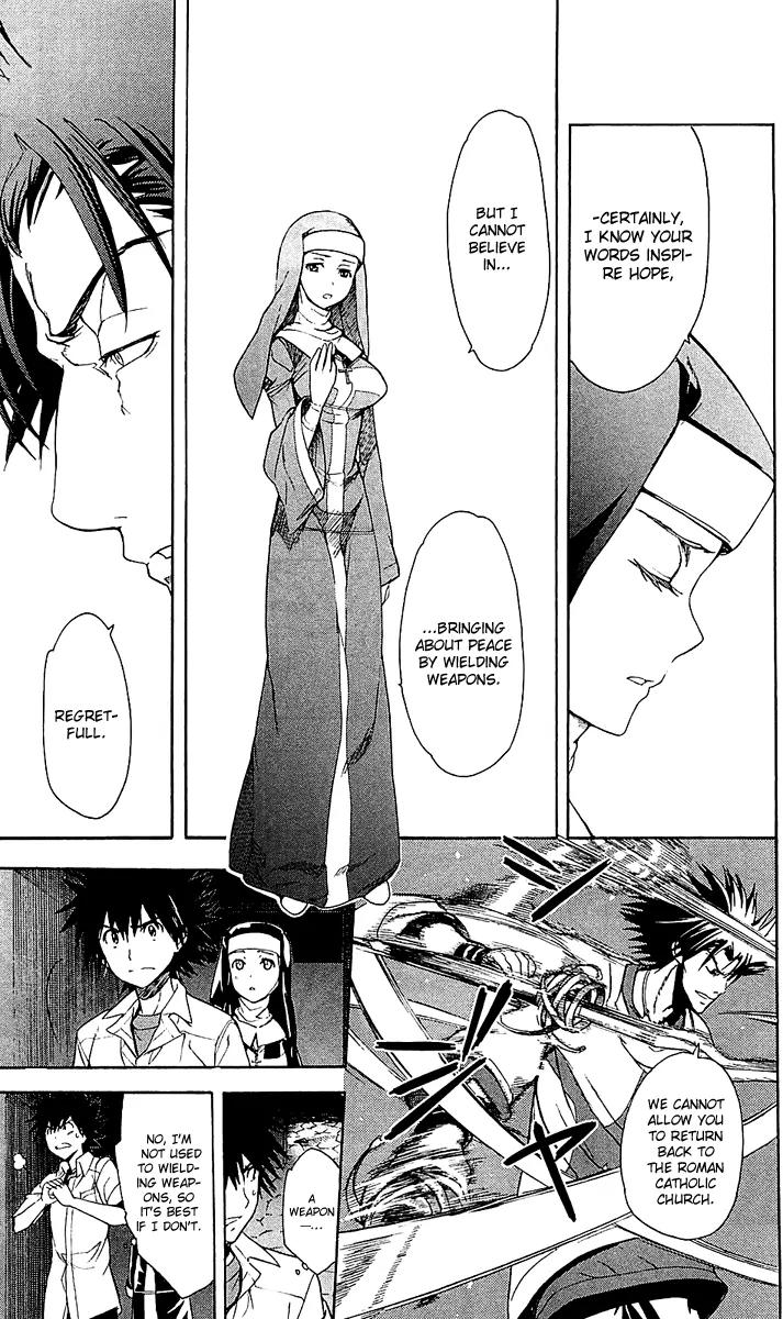 To Aru Majutsu no Kinsho Mokuroku Chapter 50 page 15 - Chapter 50: Amakusa-Style Tactics