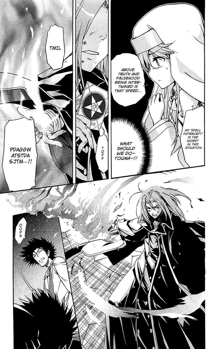 To Aru Majutsu no Kinsho Mokuroku Chapter 50 page 25 - Chapter 50: Amakusa-Style Tactics