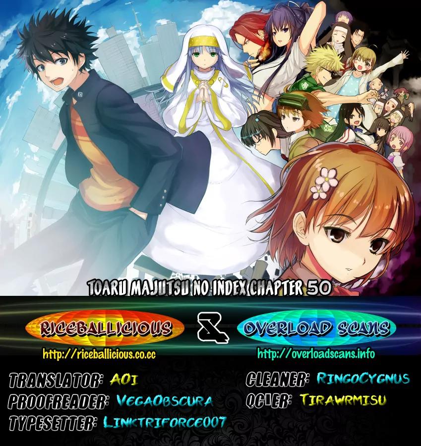 To Aru Majutsu no Kinsho Mokuroku Chapter 50 page 37 - Chapter 50: Amakusa-Style Tactics