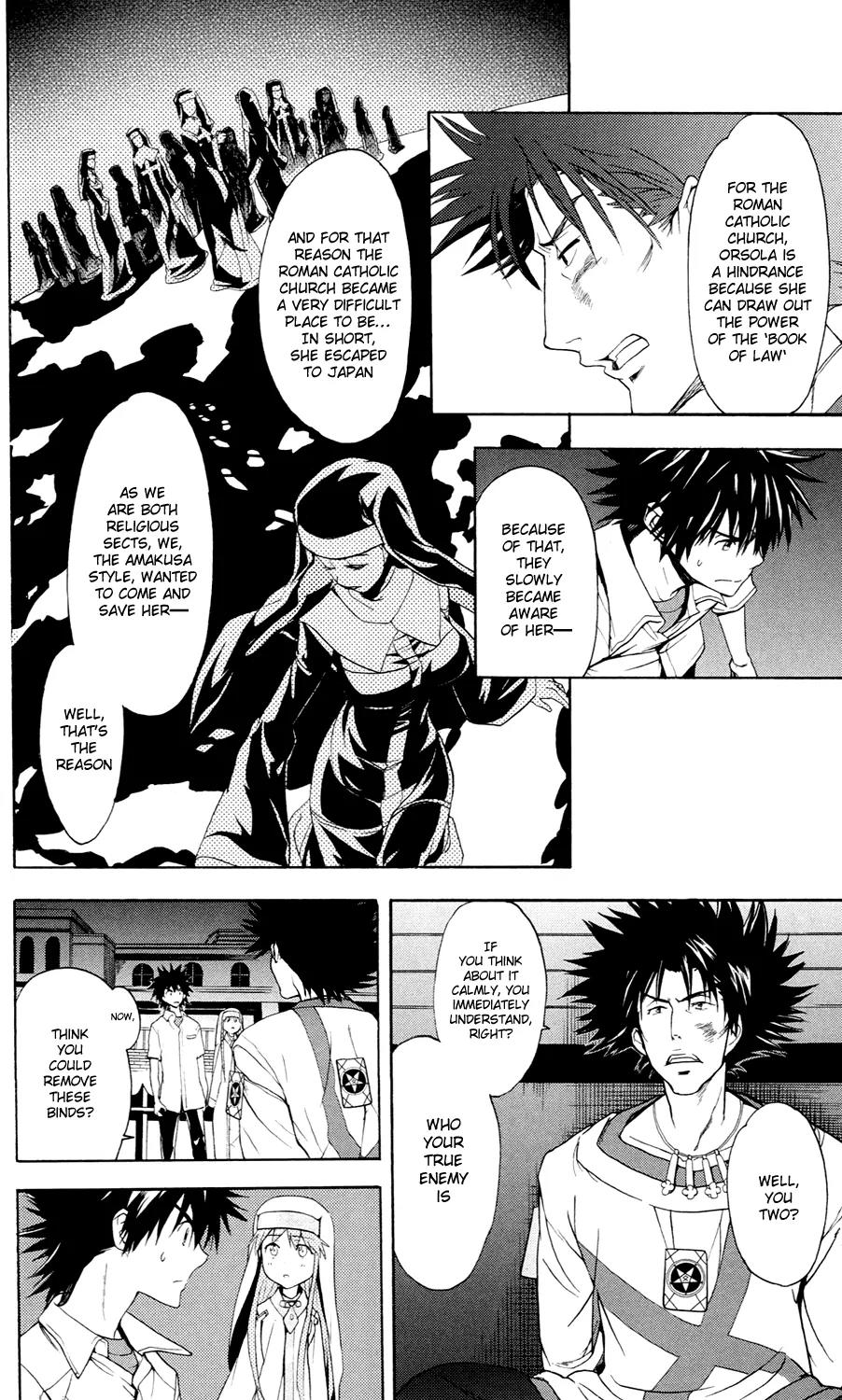 To Aru Majutsu no Kinsho Mokuroku Chapter 51 page 10 - Chapter 51: Roman Catholic Church