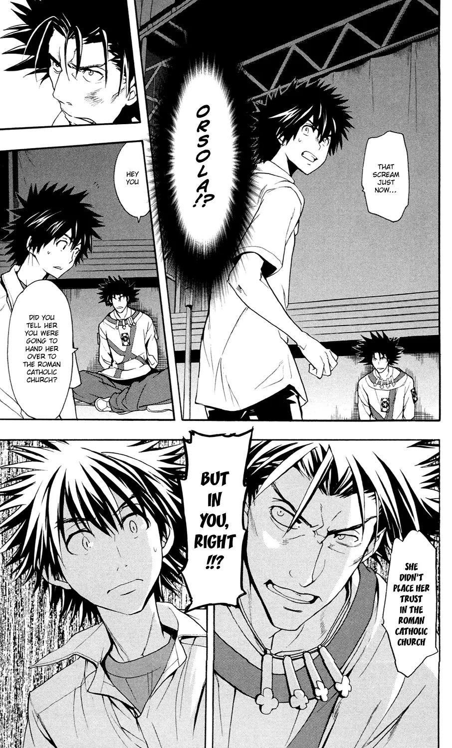 To Aru Majutsu no Kinsho Mokuroku Chapter 51 page 17 - Chapter 51: Roman Catholic Church