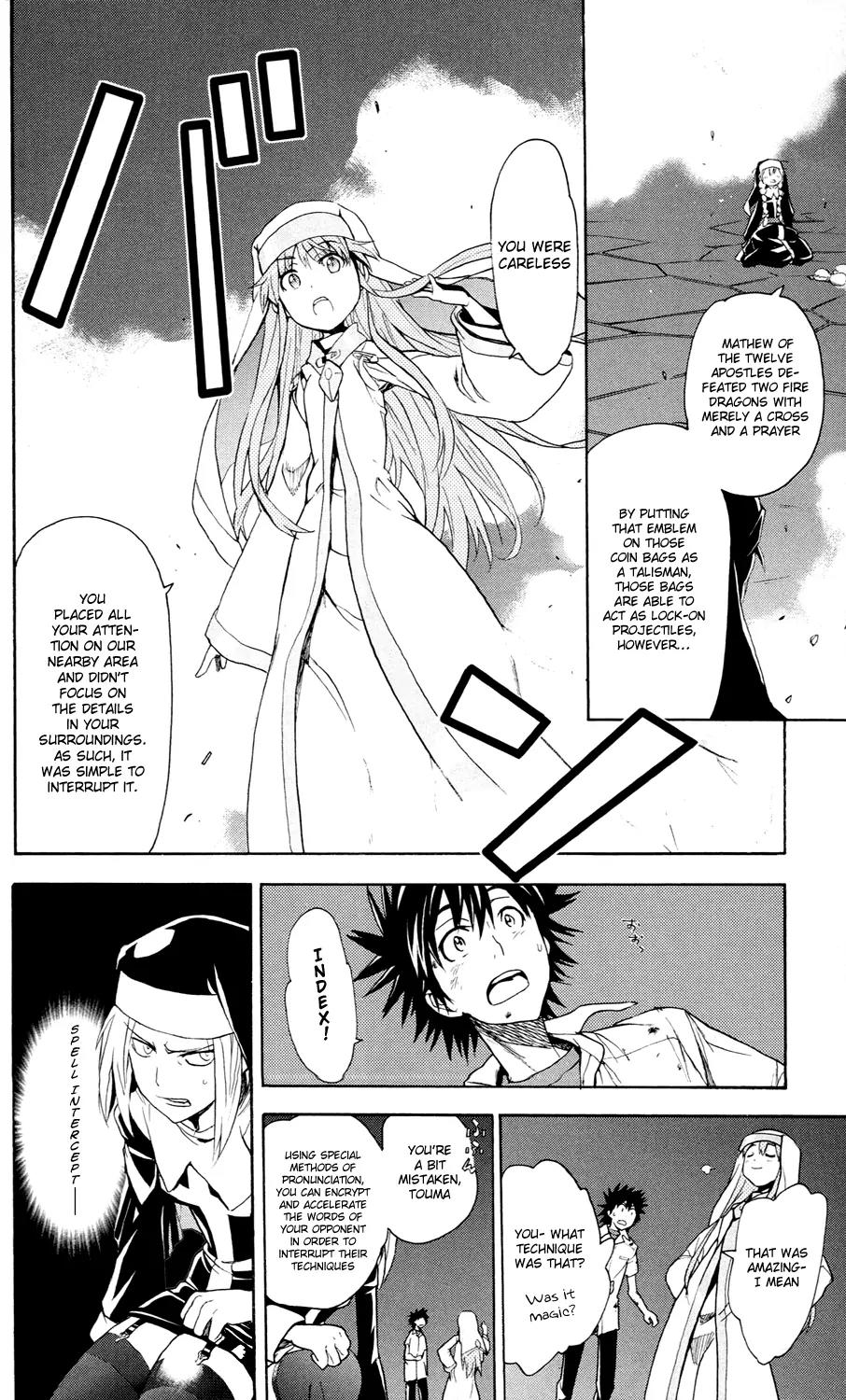 To Aru Majutsu no Kinsho Mokuroku Chapter 51 page 32 - Chapter 51: Roman Catholic Church