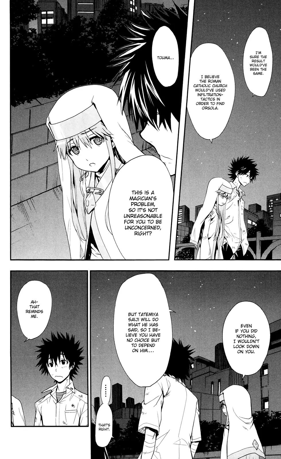 To Aru Majutsu no Kinsho Mokuroku Chapter 52 page 12 - Chapter 52: The Greatest Gift