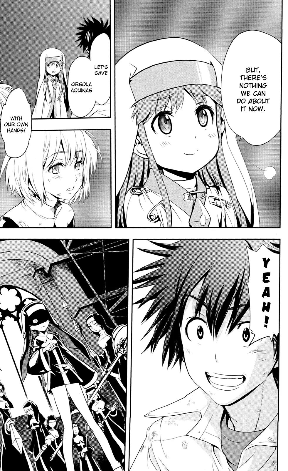 To Aru Majutsu no Kinsho Mokuroku Chapter 53 page 16 - Chapter 53: The Archbishop's Cross