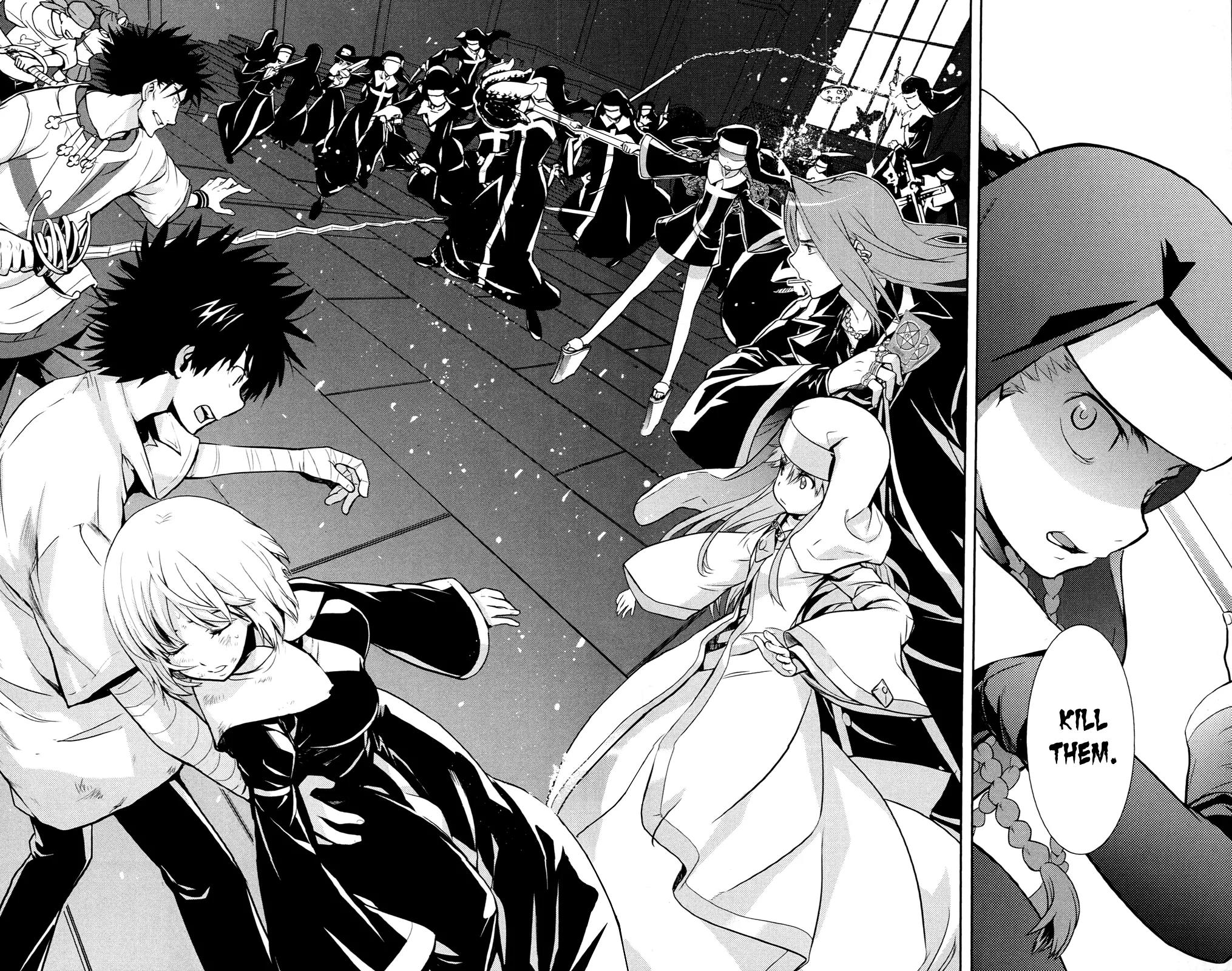 To Aru Majutsu no Kinsho Mokuroku Chapter 53 page 17 - Chapter 53: The Archbishop's Cross