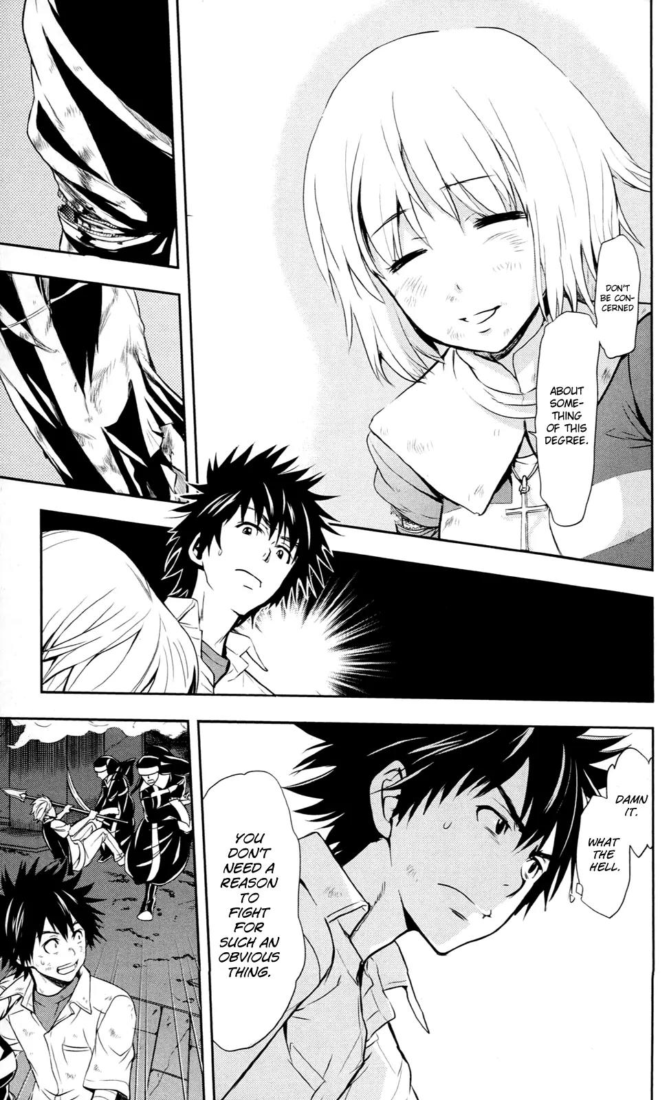 To Aru Majutsu no Kinsho Mokuroku Chapter 53 page 19 - Chapter 53: The Archbishop's Cross