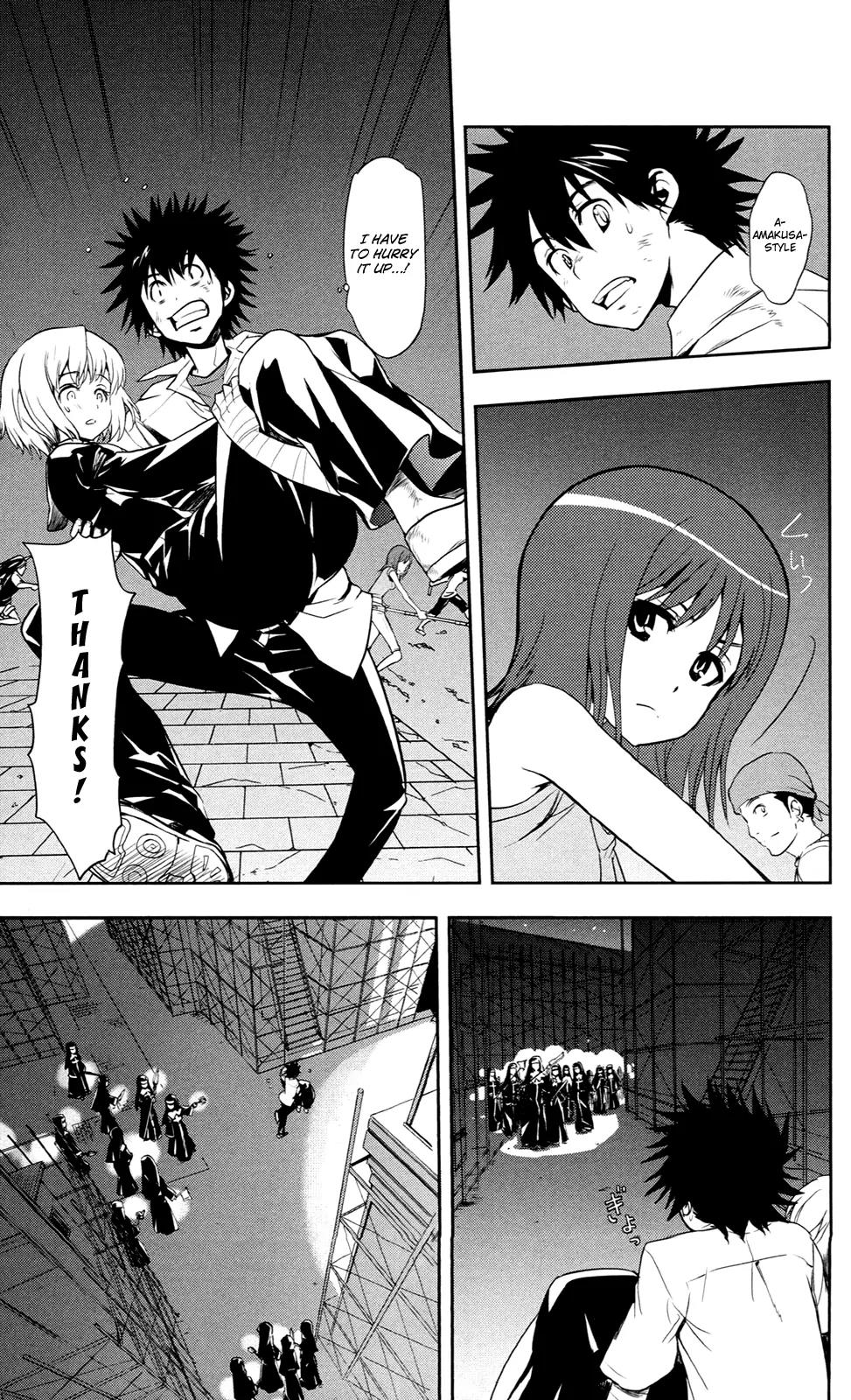To Aru Majutsu no Kinsho Mokuroku Chapter 53 page 21 - Chapter 53: The Archbishop's Cross