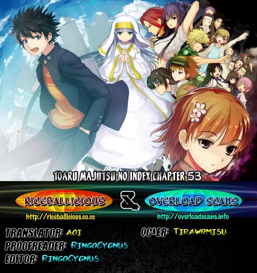 To Aru Majutsu no Kinsho Mokuroku Chapter 53 page 27 - Chapter 53: The Archbishop's Cross