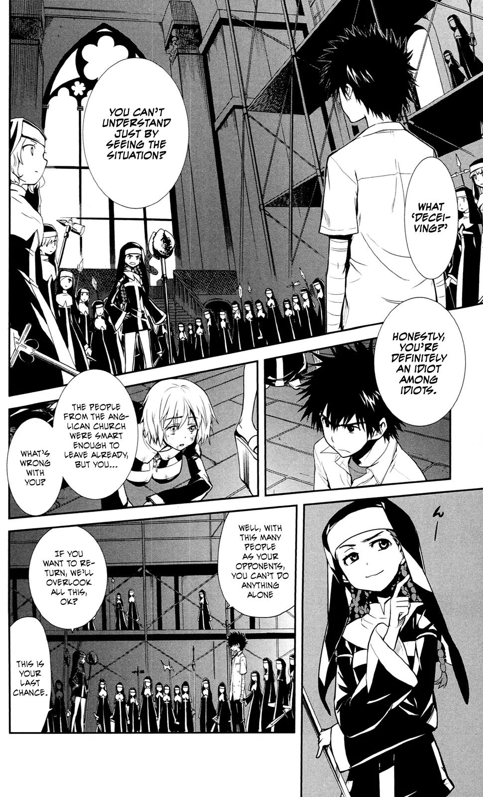 To Aru Majutsu no Kinsho Mokuroku Chapter 53 page 5 - Chapter 53: The Archbishop's Cross